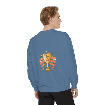 Sweatshirt — "Mom of the Year" Trophy Graphic Crewneck