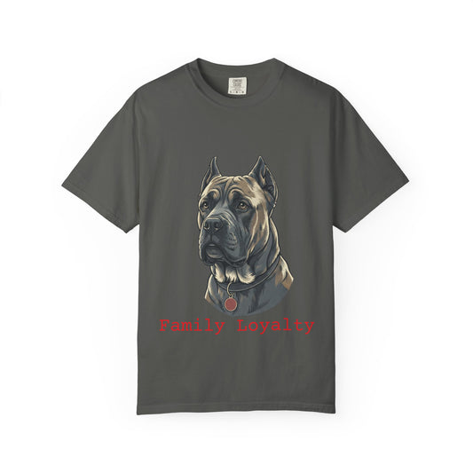 Cane Corso Illustration T-Shirt — Majestic Mastiff Portrait Tee