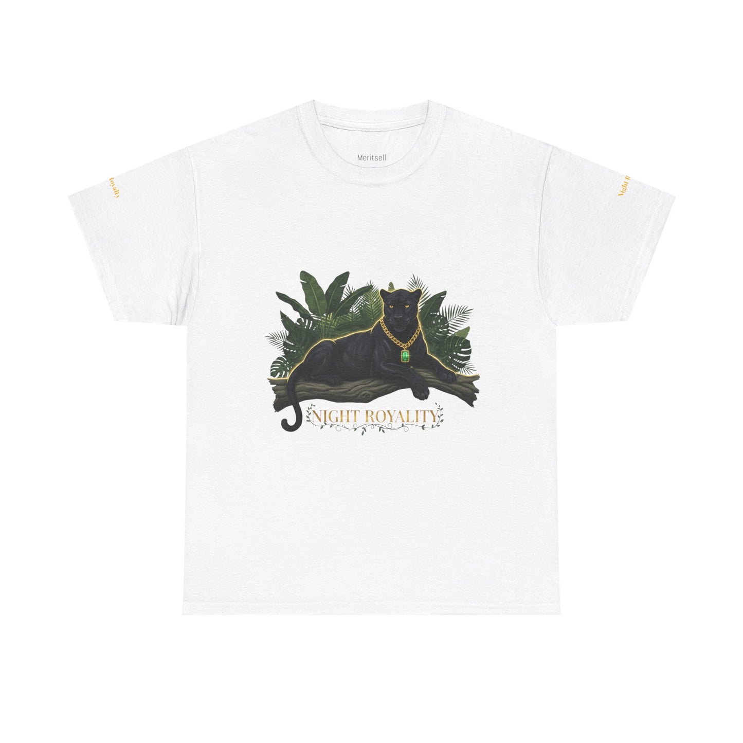 Black Panther 'Night Royalty' Tee — Regal Cat Graphic T-Shirt