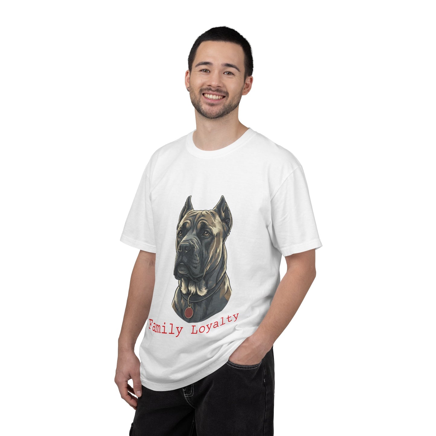 Cane Corso Illustration T-Shirt — Majestic Mastiff Portrait Tee