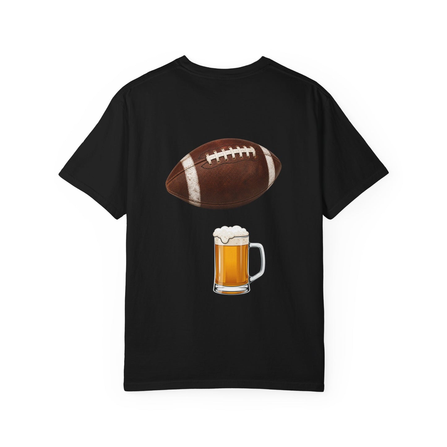 Football and Beer T-Shirt – "Football and Beer Is All I Need" Graphic Tee - Merit Sell
