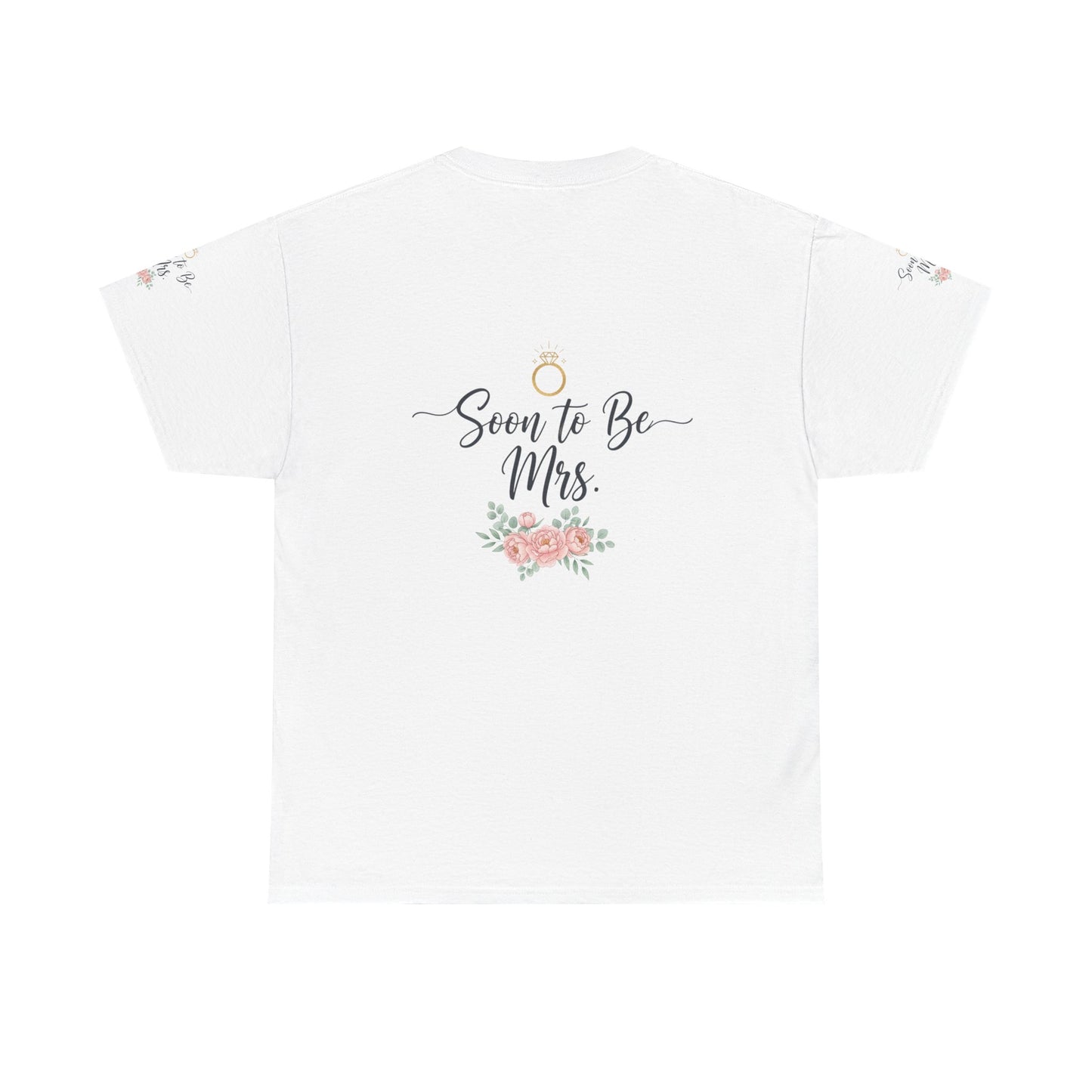 Soon to Be Mrs. Tee — Bridal Engagement Shirt with Floral Ring Design