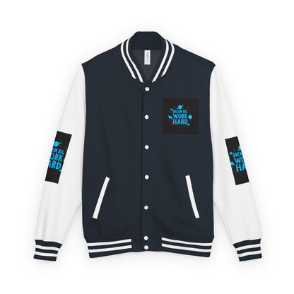 Dream Big Work Hard Letterman Jacket
