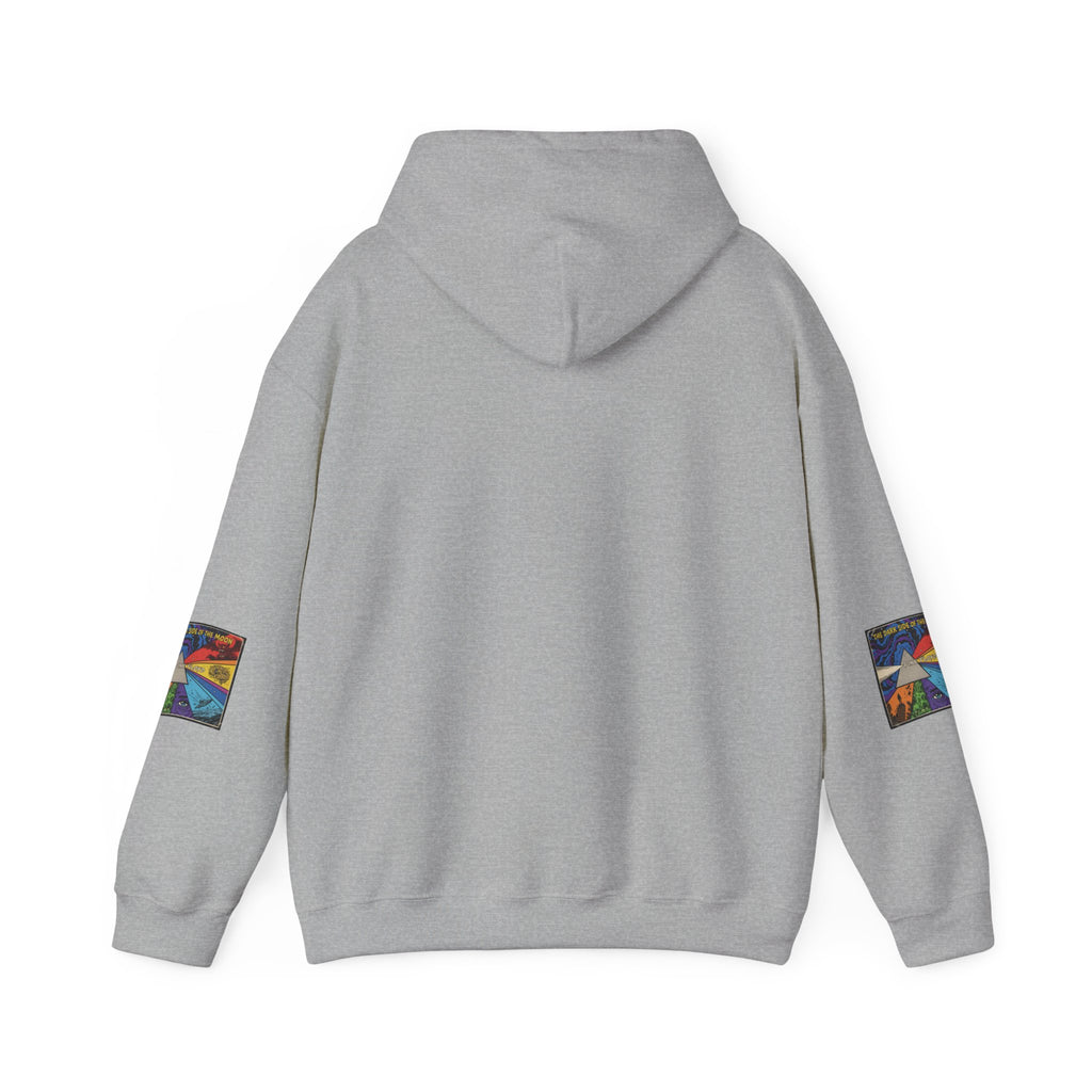 Psychedelic Prism Hoodie — Colorful Surreal Art Pullover