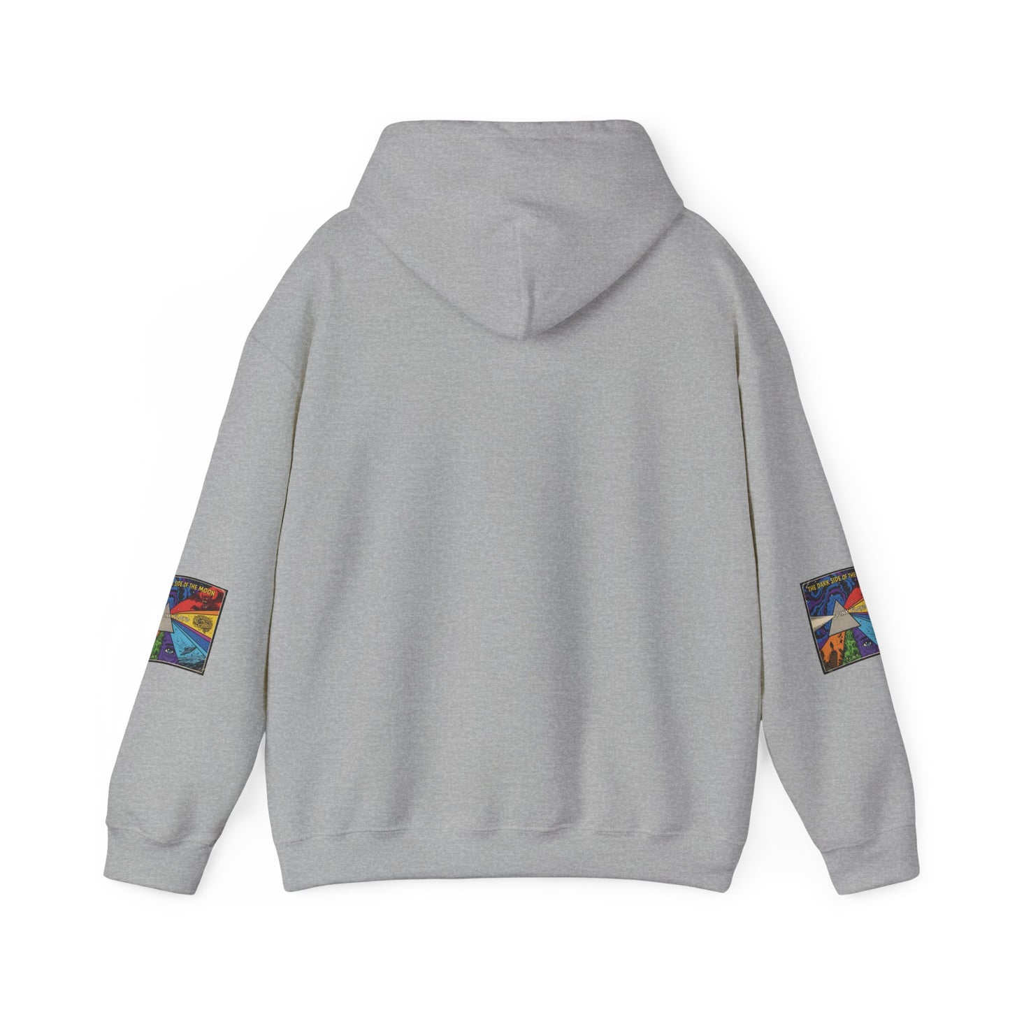 Psychedelic Prism Hoodie — Colorful Surreal Art Pullover