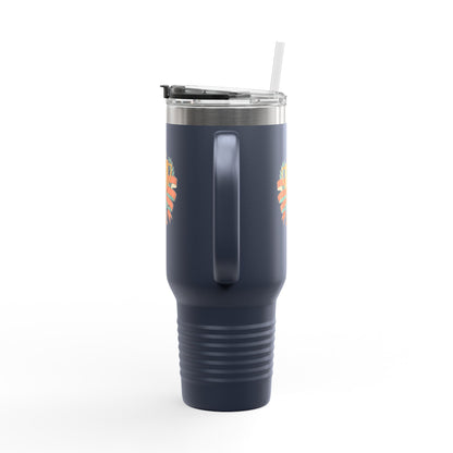 40oz Insulated Travel Mug — "Mom of the Year" Trophy Design