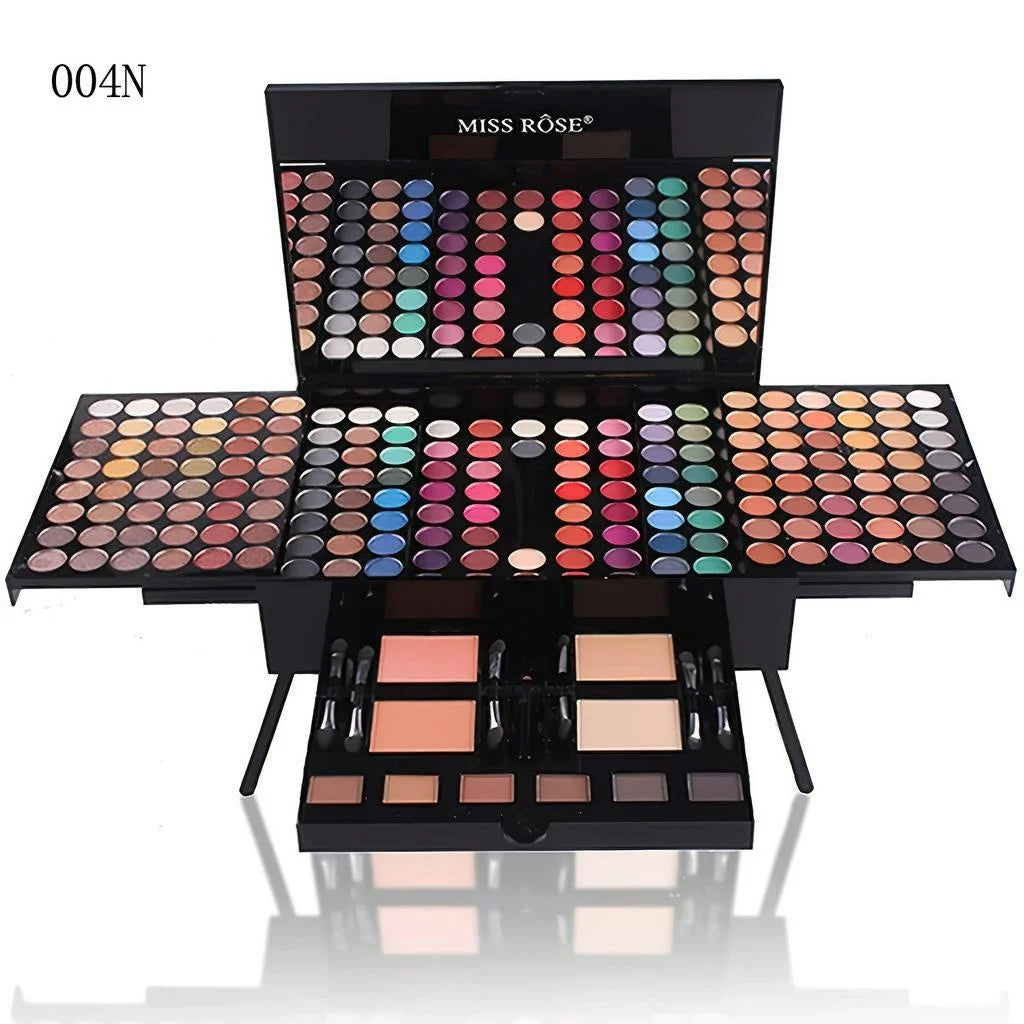 180 Color Piano Case Eye Shadow Powder Blusher Set Makeup Plate Multi-Function Makeup Box Gift Durable And Portable - Merit Sell