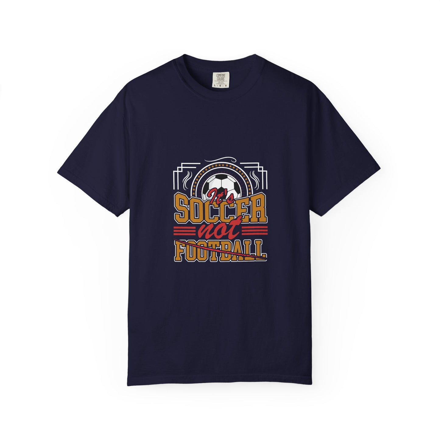 Soccer Not Football T-Shirt — Retro Soccer Graphic Tee - Merit Sell