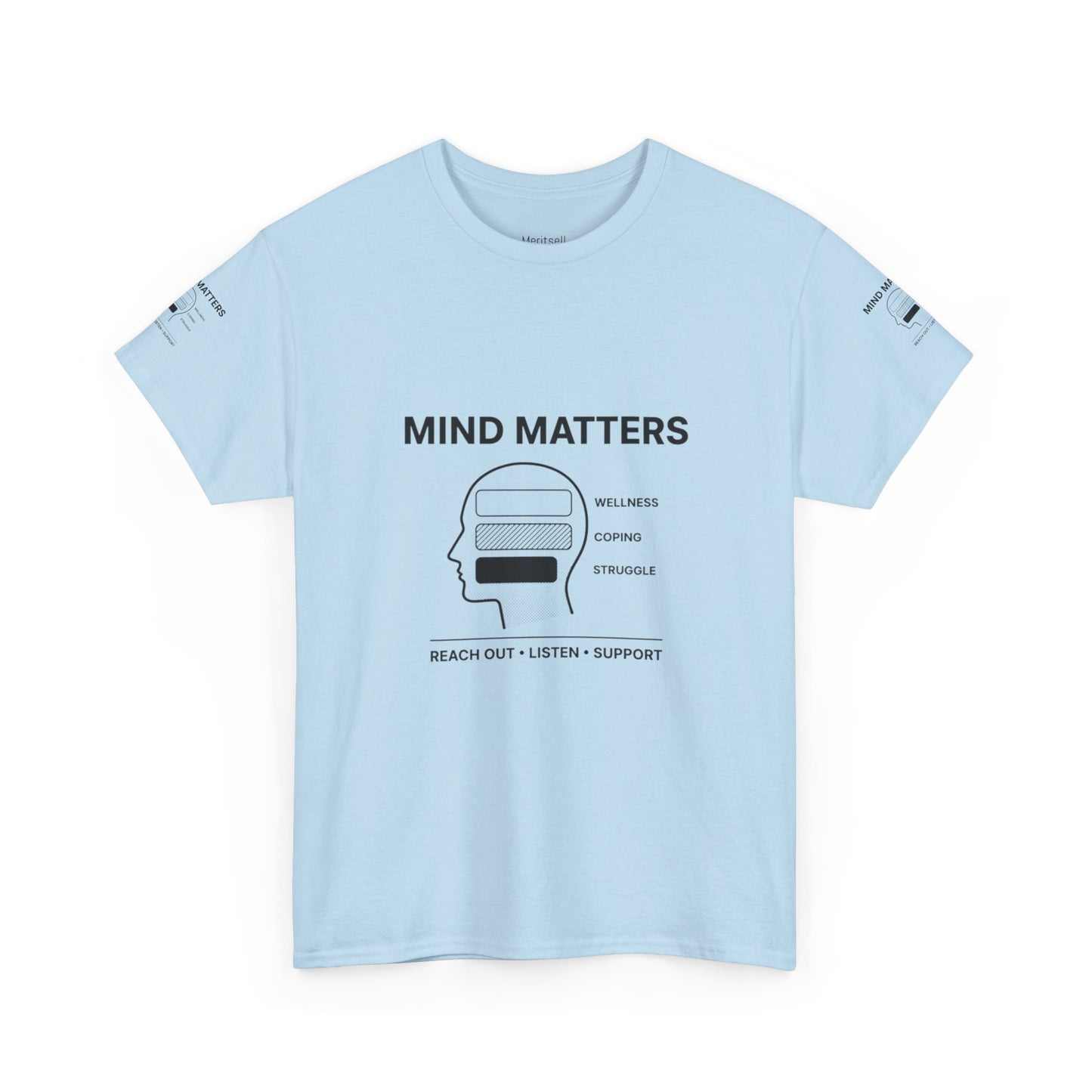 Mind Matters Tee — Mental Health Awareness Graphic T-Shirt