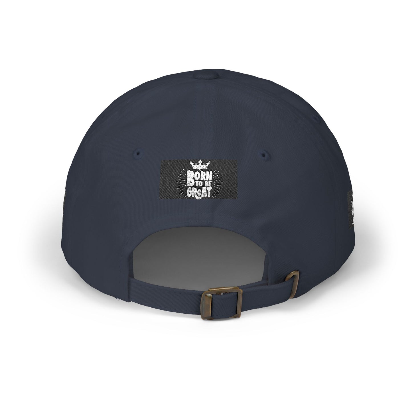 Dad Cap — "Born to Be Great" Crown Baseball Hat