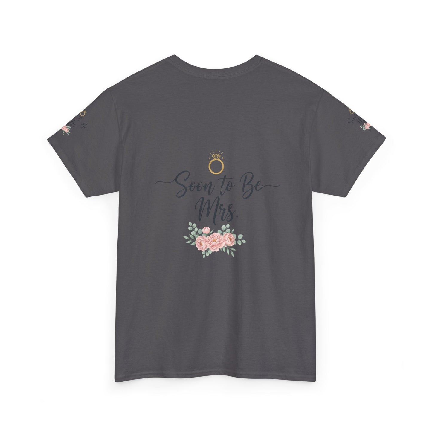 Soon to Be Mrs. Tee — Bridal Engagement Shirt with Floral Ring Design