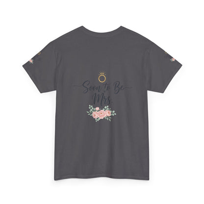 Soon to Be Mrs. Tee — Bridal Engagement Shirt with Floral Ring Design