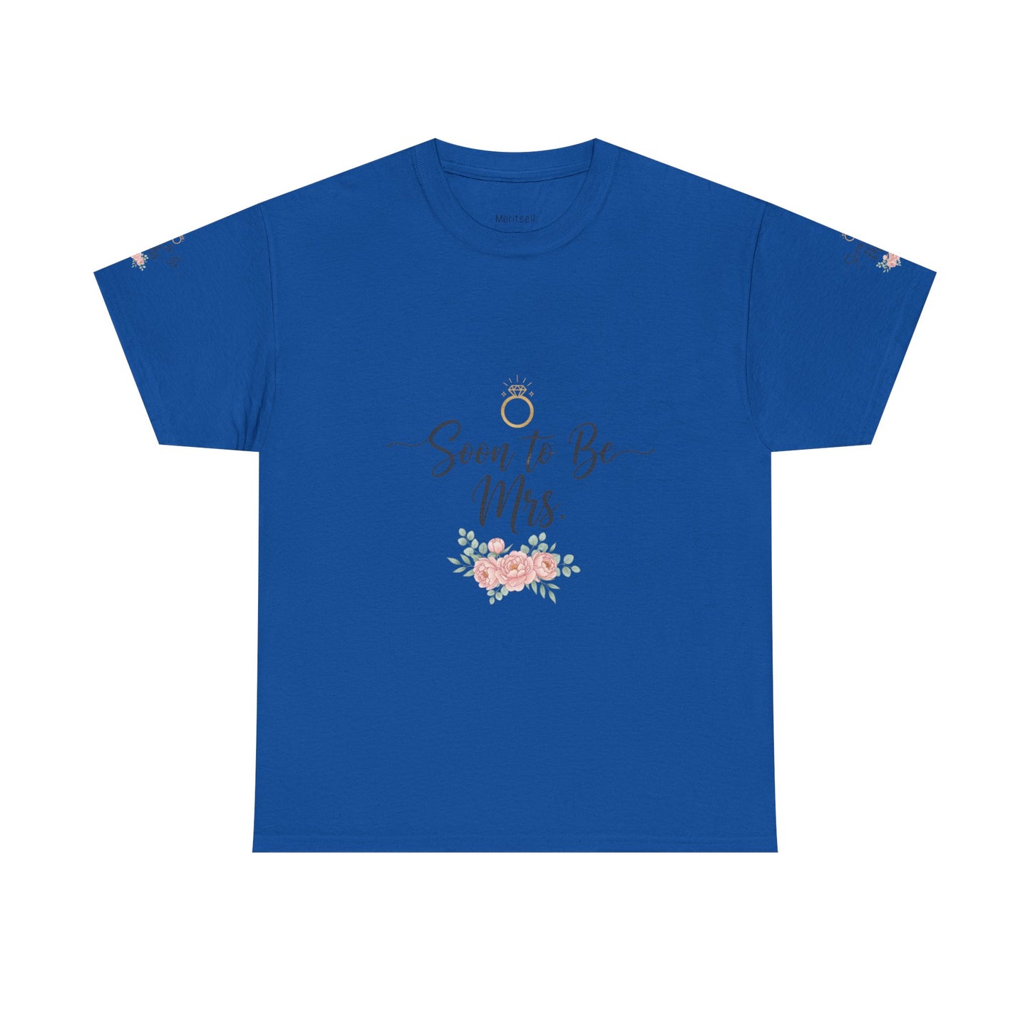 Soon to Be Mrs. Tee — Bridal Engagement Shirt with Floral Ring Design