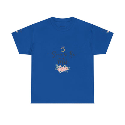 Soon to Be Mrs. Tee — Bridal Engagement Shirt with Floral Ring Design