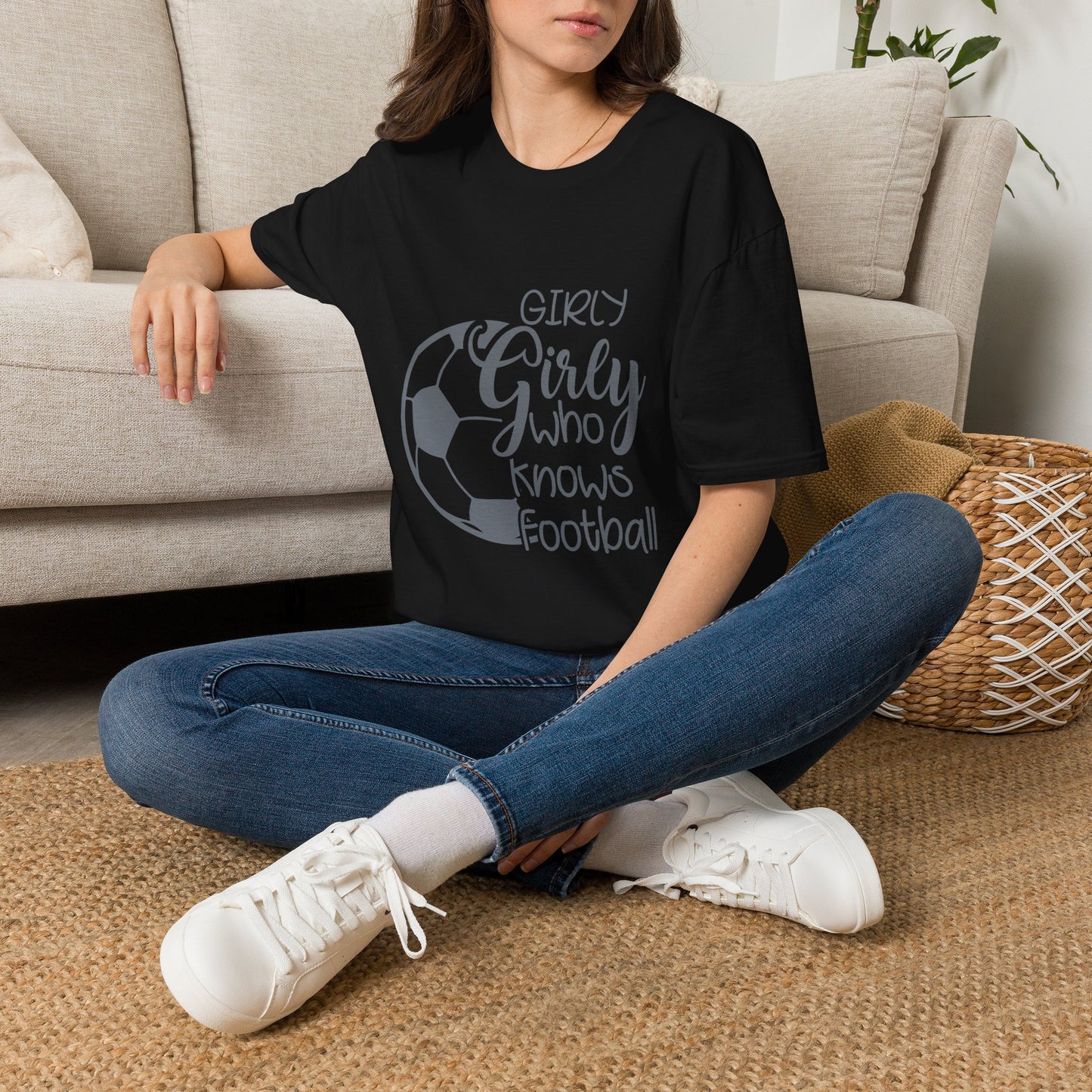 Soccer Girly Who Knows Football T-Shirt