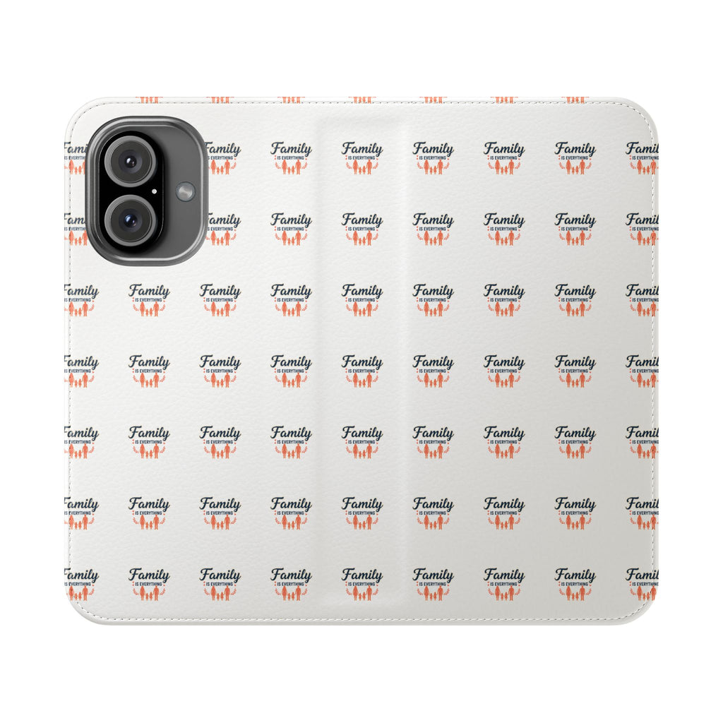 Family First Flip Phone Case — Wallet Flip Case with Card Slots