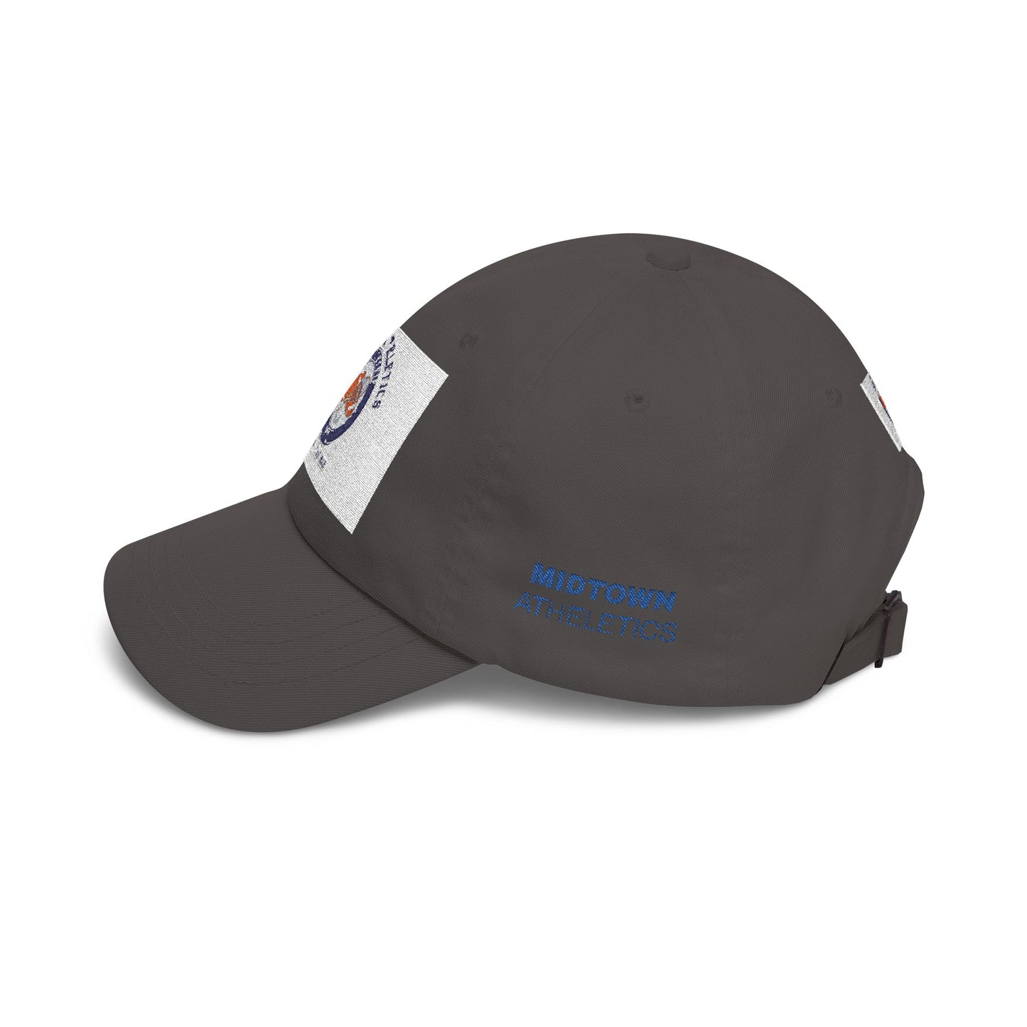 Classic Dad Cap - Retro Sunset Burger Logo Baseball Hat
