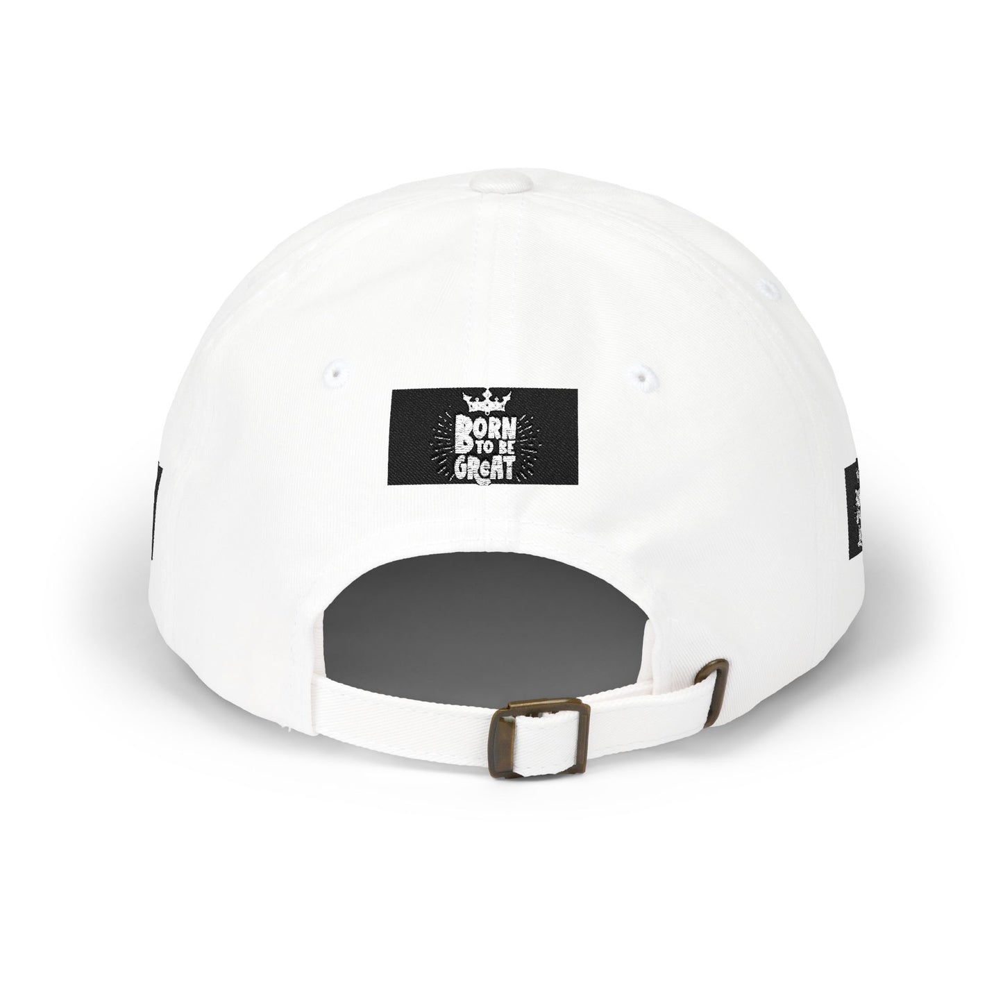 Dad Cap — "Born to Be Great" Crown Baseball Hat