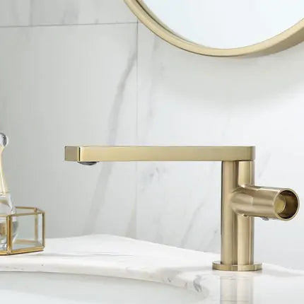 Modern Single Handle Basin Faucet - Stylish Bathroom Tap