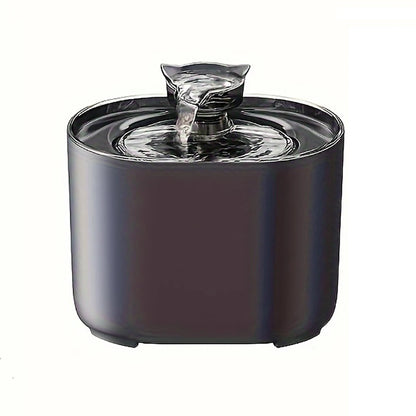 1pc 2.2L Pet Water Fountain - Fountains with Automatic Water Dispenser, Fresh and Filtered Drinking Water, and Whisper Qu - Merit Sell