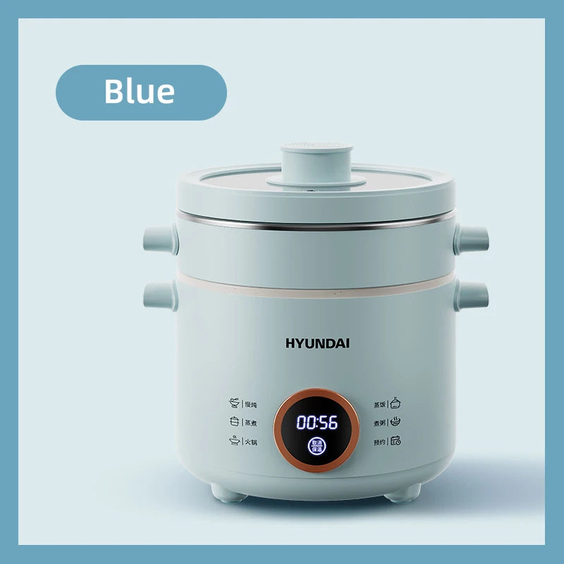 2.0L Rice Cooker Multifunctional Household Porridge Cooking Rice Cooker With Steamer Double Layer Non-Stick Electric Cooker 220V - Merit Sell