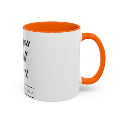 Coffee Mug — “I Love You With All My Butt” Funny Valentine Gift - Merit Sell
