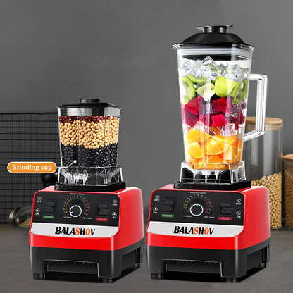 2000W Stationary Blender Heavy Duty Commercial Mixer Ice Smoothies Appliances for Kitchen Professional High Power Food Processor - Merit Sell