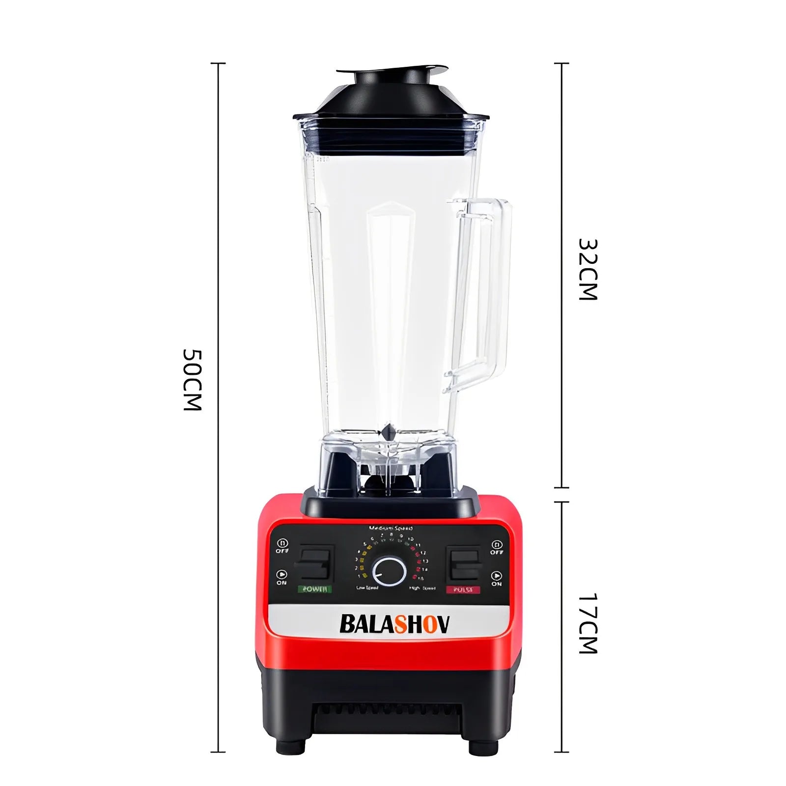 2000W Stationary Blender Heavy Duty Commercial Mixer Ice Smoothies Appliances for Kitchen Professional High Power Food Processor - Merit Sell