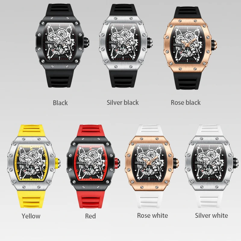 2021 Top Brand Luxury Man Watch Luminous Sport Waterproof Watch Quartz Men Calendar Business Casual Relogio Masculino Wristwatch - Merit Sell