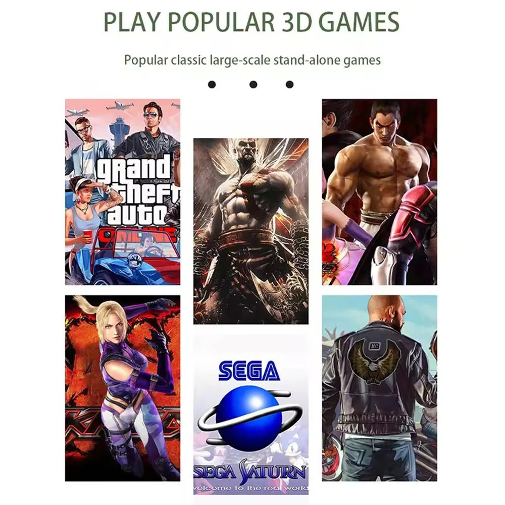 2024 Newest G11 Pro Game Stick 4K Output Double Controller Gamepad Retro Video HD 64GB 128GB Game Console X2 Plus M8 Game - Merit Sell