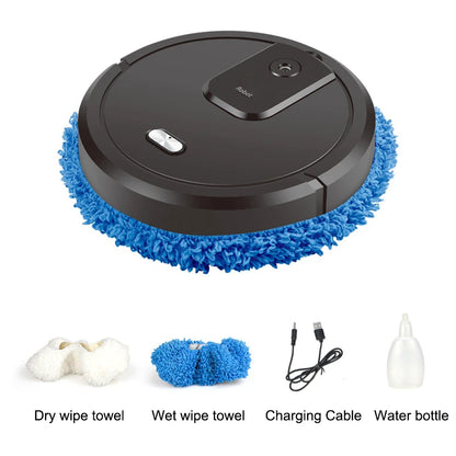 2024 Smart Sweeping and Mop Robot Vacuum Cleaner Dry and Wet Mopping Rechargeable Robot Home Appliance with Humidifying Spray - Merit Sell