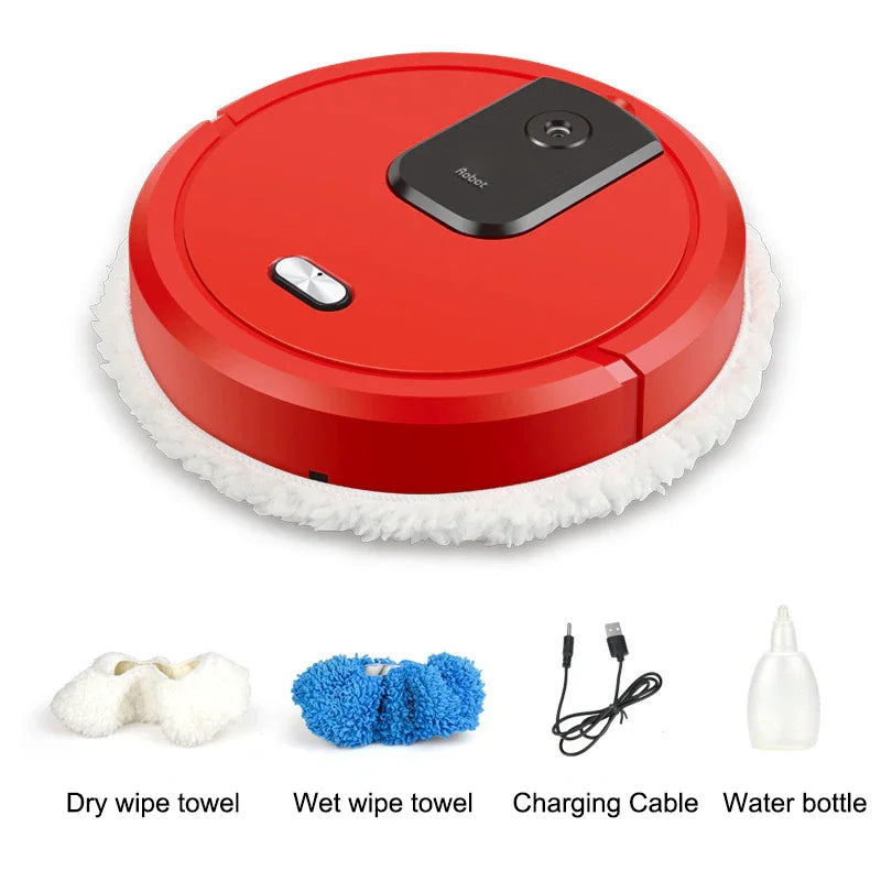 2024 Smart Sweeping and Mop Robot Vacuum Cleaner Dry and Wet Mopping Rechargeable Robot Home Appliance with Humidifying Spray - Merit Sell