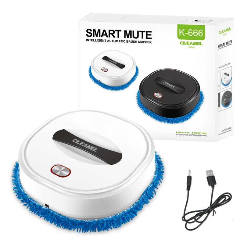 2024 Smart Sweeping and Mop Robot Vacuum Cleaner Dry and Wet Mopping Rechargeable Robot Home Appliance with Humidifying Spray - Merit Sell
