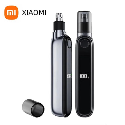2024 XIAOMI Electric Nose Hair Trimmer Intelligent LED Digital Display With Double-edged Blade Trimmer For Nose MJYB01 - Merit Sell