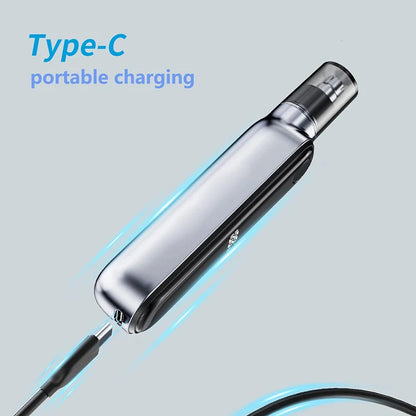 2024 XIAOMI Electric Nose Hair Trimmer Intelligent LED Digital Display With Double-edged Blade Trimmer For Nose MJYB01 - Merit Sell