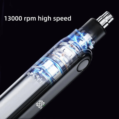 2024 XIAOMI Electric Nose Hair Trimmer Intelligent LED Digital Display With Double-edged Blade Trimmer For Nose MJYB01 - Merit Sell