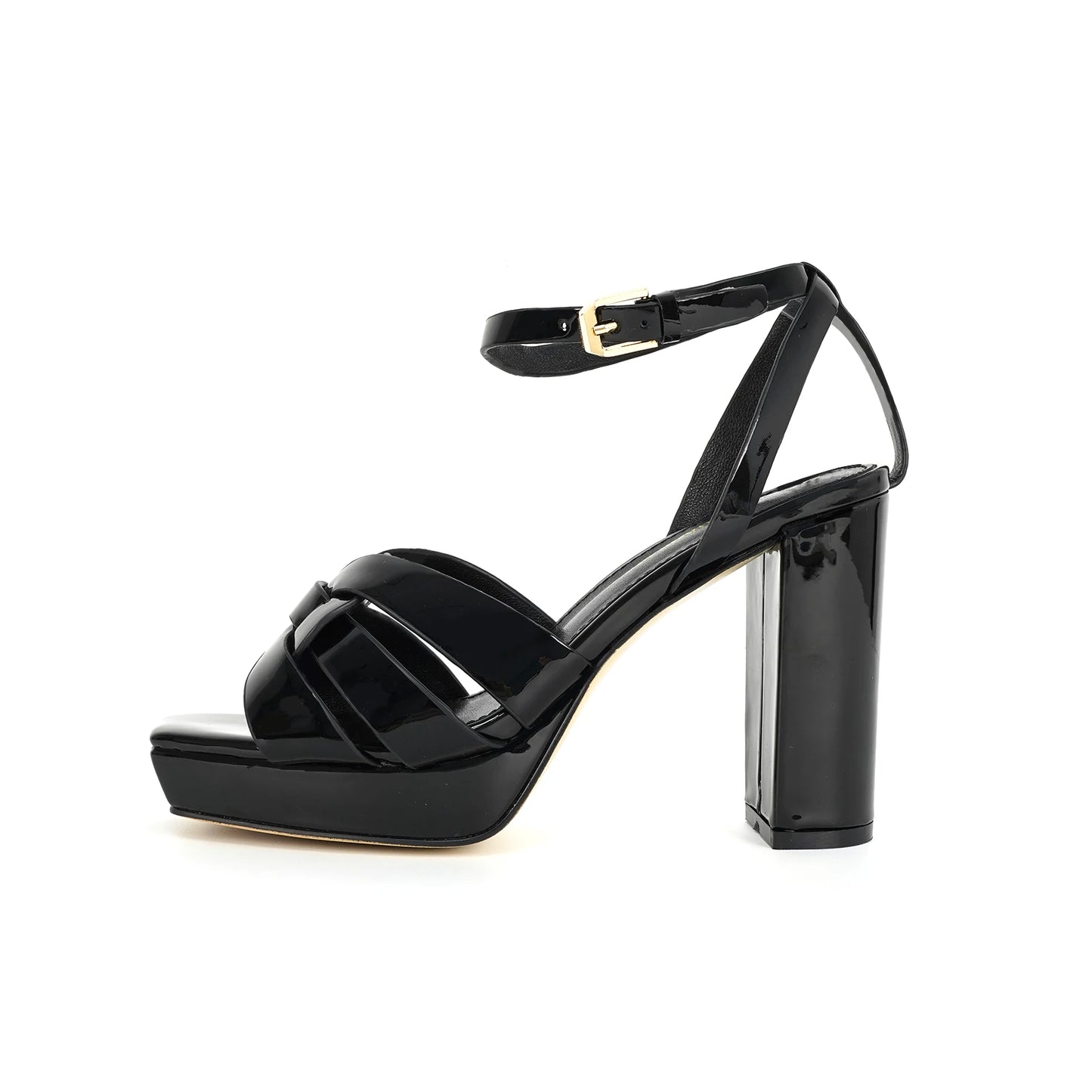 2024Classic Design Women's Sandals Summer Sexy Party High Heels Square Head Bare Toe Anti Slip Banquet Large Women's Shoes 35-42 - Merit Sell