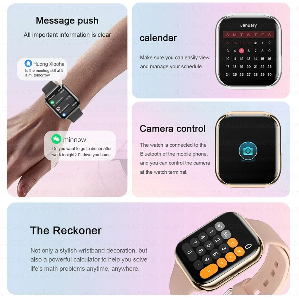 2025 New Series 10 For Apple Watch 10 SmartWatch GPS trajectory tracking NFC Bluetooth Call IP68 Waterproof Smart watch For IOS - Merit Sell