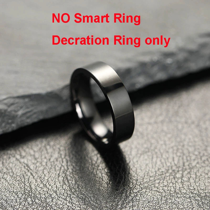 2025 New Smart Ring Heart Rate Blood Pressure Sleep Monitoring Motion Tracking IP68 Waterproof Men Women Smart Ring Holiday Gift - Merit Sell