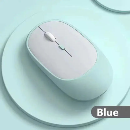 2025 New Wireless Mouse Bluetooth USB Silent Mice Adjustable DPI Ergonomic Design Rechargeable Gaming Mouse For Xiaomi Tablet - Merit Sell