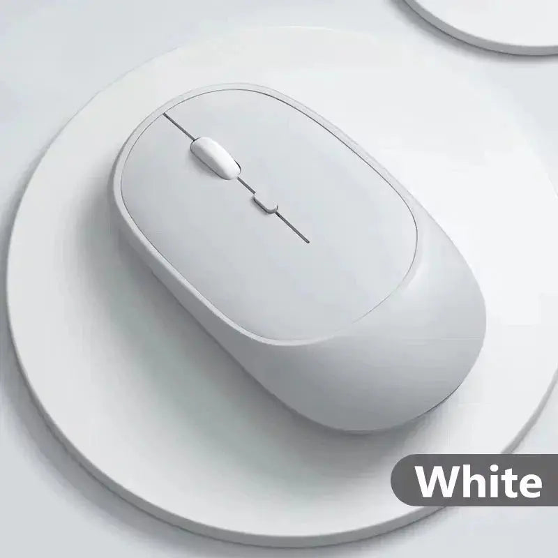 2025 New Wireless Mouse Bluetooth USB Silent Mice Adjustable DPI Ergonomic Design Rechargeable Gaming Mouse For Xiaomi Tablet - Merit Sell