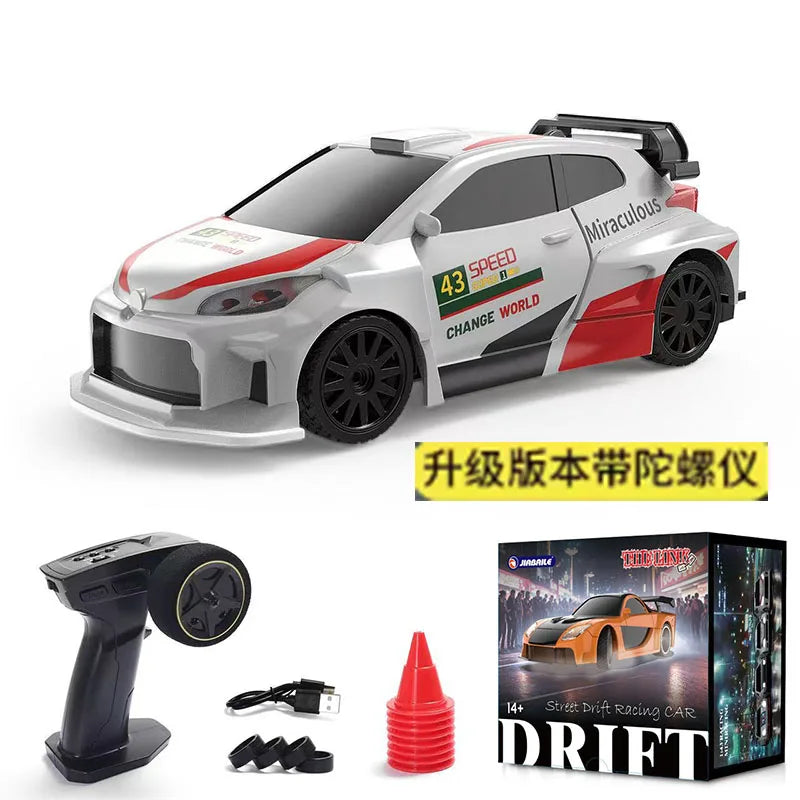 2025 New With Gyroscope Jiabaile 1:43 Mini Four-Wheel Drive Drift Remote Control Car Full-Scale Professional Rc Racing Car - Merit Sell