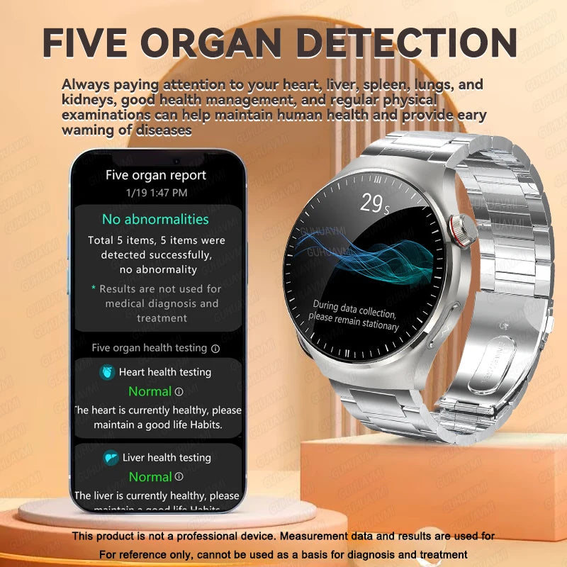 2026 New ECG+PPG Health Traker Smart Watch Blood Lipids Uric Acid Clock Blood pressure Bluetooth Call Body Monitoring smartwatch - Merit Sell