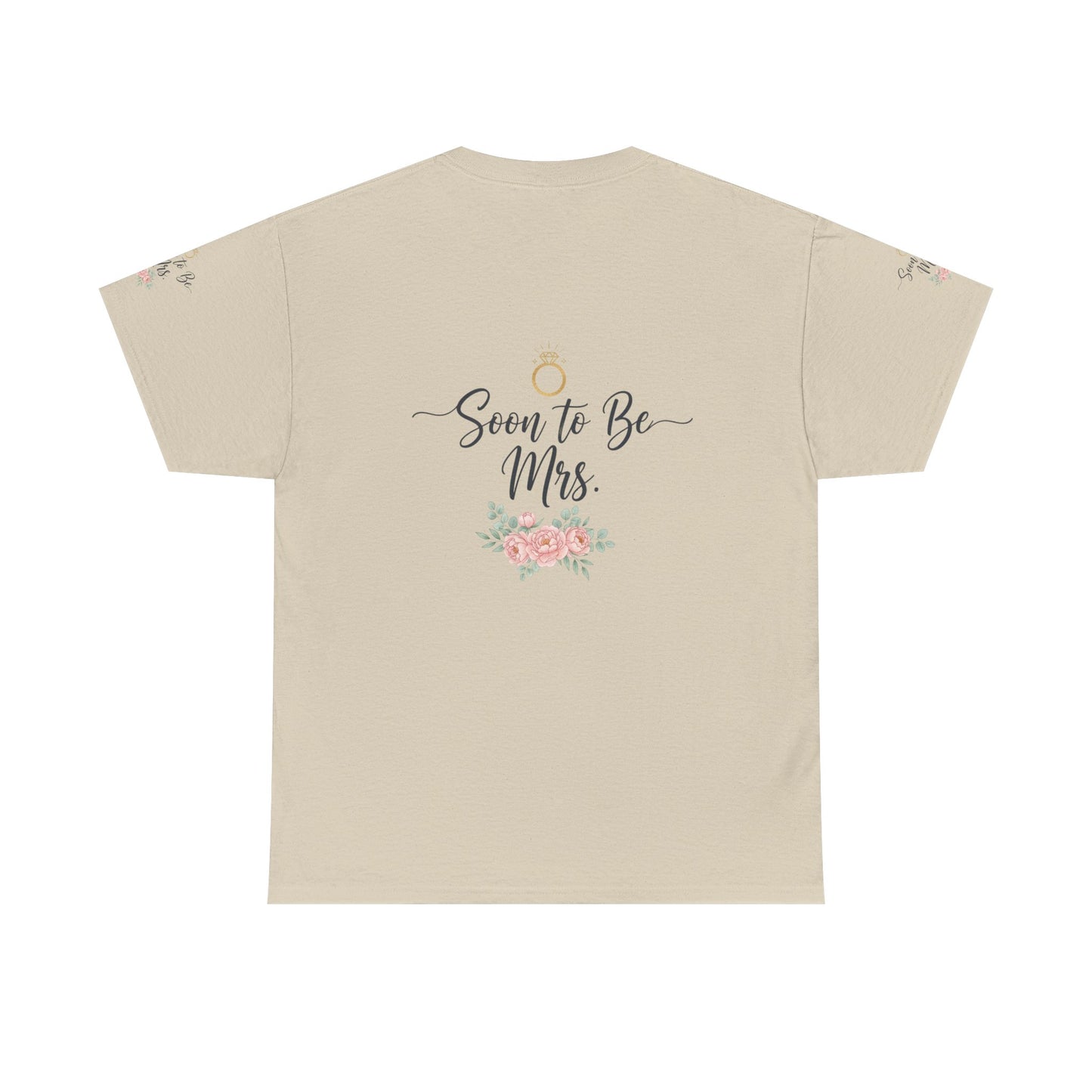 Soon to Be Mrs. Tee — Bridal Engagement Shirt with Floral Ring Design