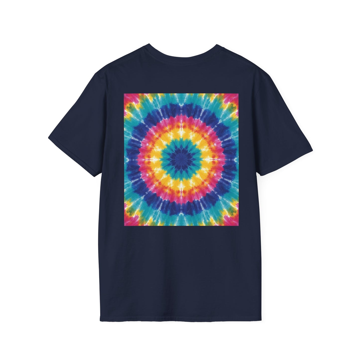 Tie-Dye Mandala T-Shirt — Colorful Retro Festival Tee