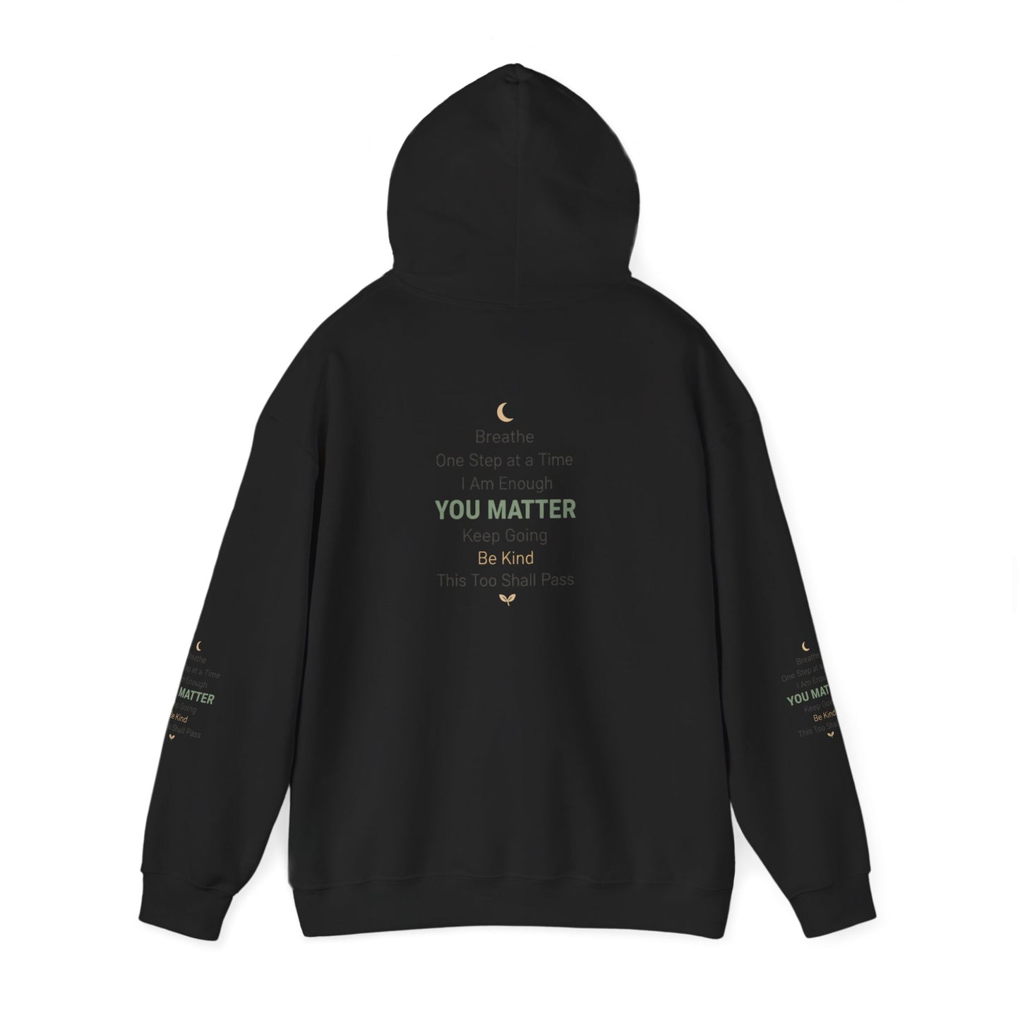 Inspirational 'You Matter' Hoodie — Positive Mental Health Message Sweatshirt