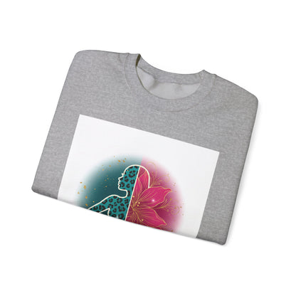 Bold & Wild Sweatshirt — Floral Leopard Graphic Crewneck