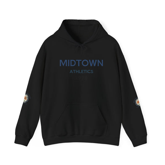 Athletic Hoodie — Midtown Athletics '78 Vintage Running Club Sweatshirt