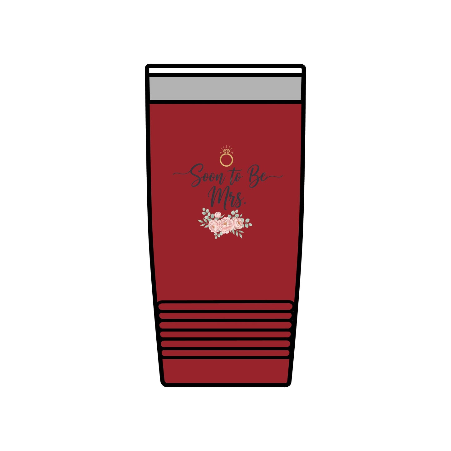 Soon to Be Mrs. 20oz Insulated Tumbler — Bridal Bachelorette Gift