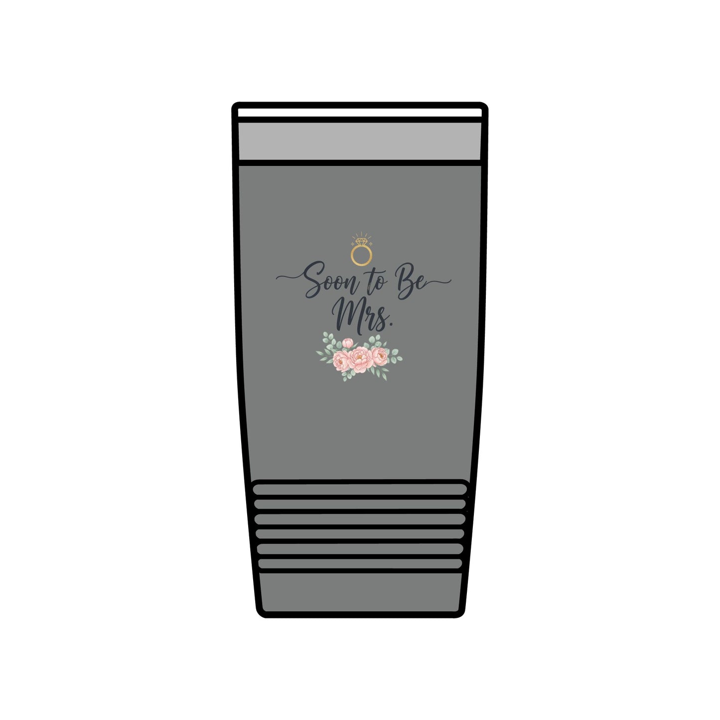Soon to Be Mrs. 20oz Insulated Tumbler — Bridal Bachelorette Gift